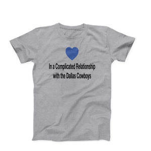 In A Complicated Relationship Adult Unisex T-Shirt - Twisted Gorilla