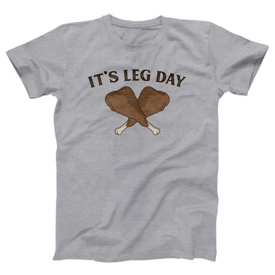 It's Leg Day Adult Unisex T-Shirt - Twisted Gorilla