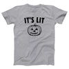 It's Lit Pumpkin Adult Unisex T-Shirt - Twisted Gorilla