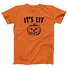 It's Lit Pumpkin Adult Unisex T-Shirt - Twisted Gorilla