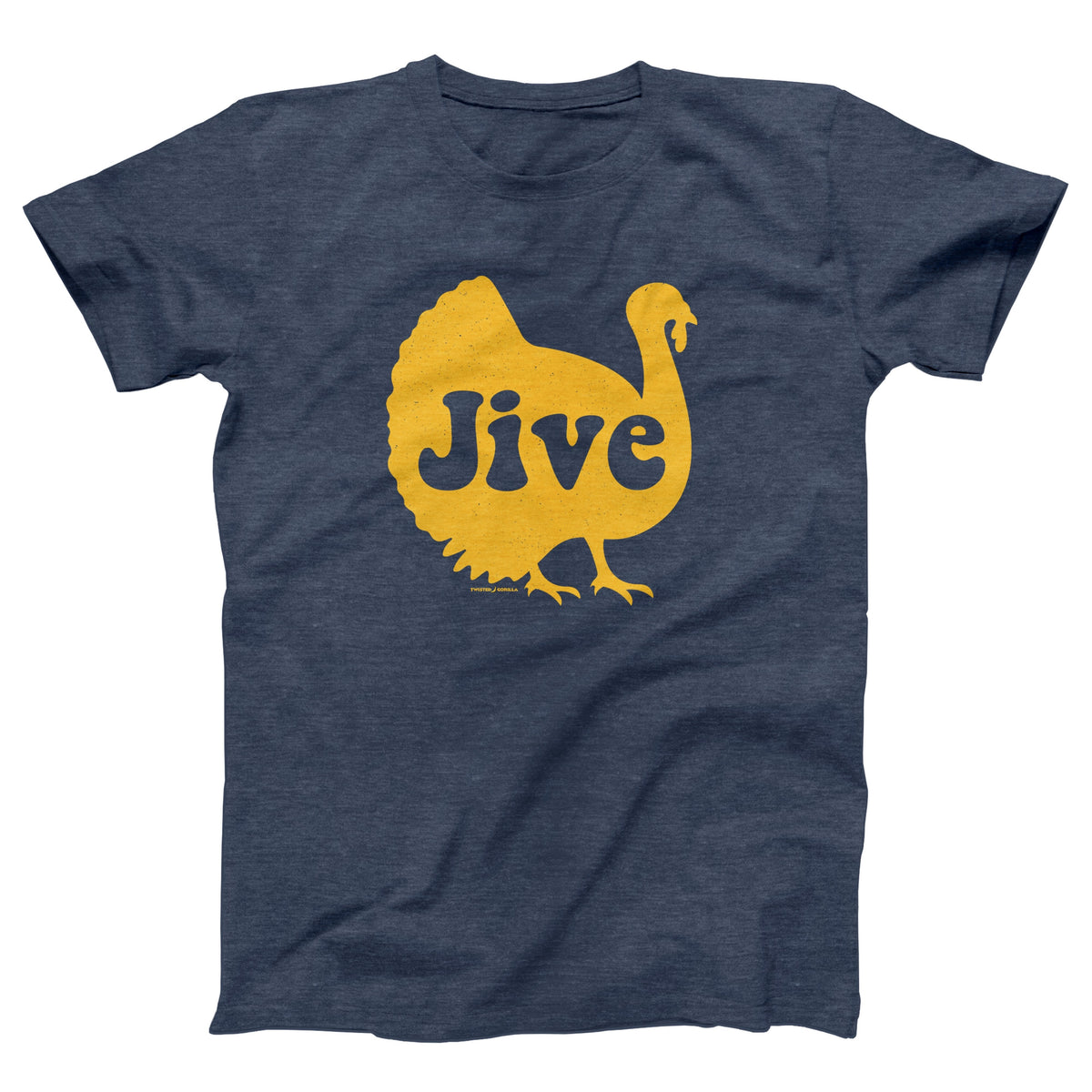 Jive Turkey Adult Unisex T-Shirt Twisted Gorilla