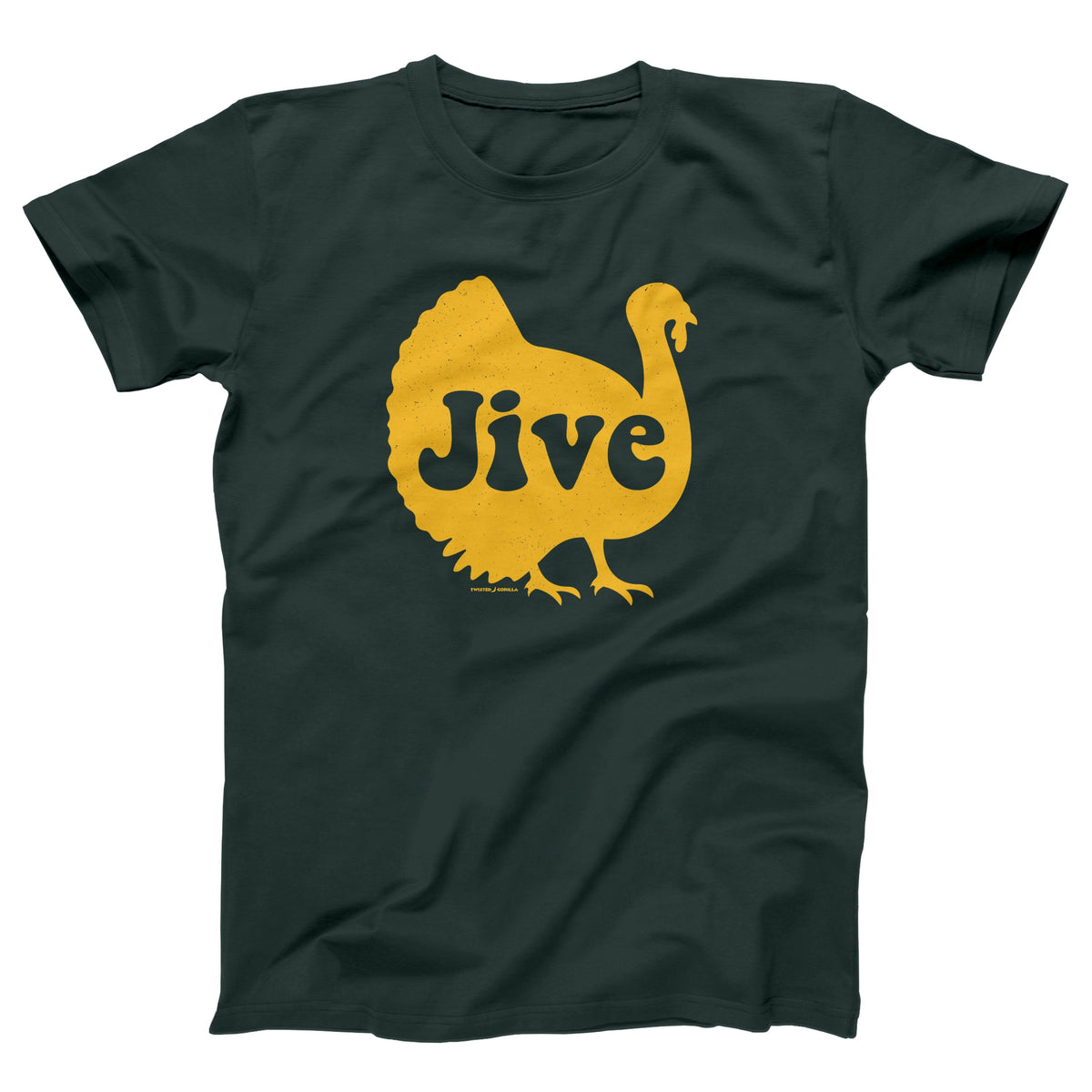 Jive Turkey Adult Unisex T-Shirt Twisted Gorilla