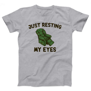 Just Resting My Eyes Adult Unisex T-Shirt - Twisted Gorilla