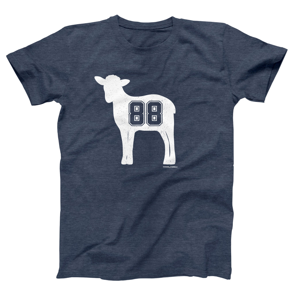 Lamb of Dallas Adult Unisex T-Shirt - Twisted Gorilla