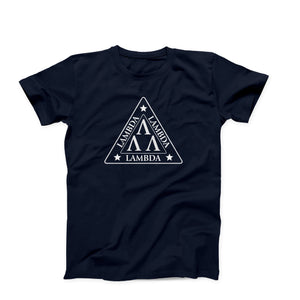 Lambda Lambda Lambda Adult Unisex T-Shirt - Twisted Gorilla