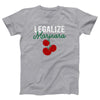 Legalize Marinara Adult Unisex T-Shirt - Twisted Gorilla