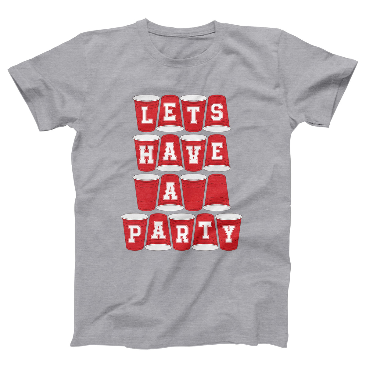 Let's Have A Party Adult Unisex T-Shirt - Twisted Gorilla