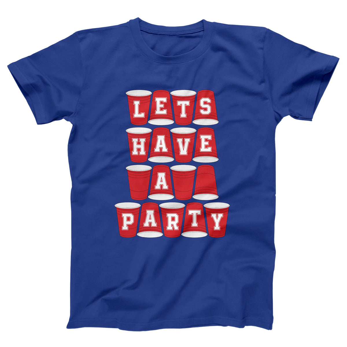 Let's Have A Party Adult Unisex T-Shirt - Twisted Gorilla