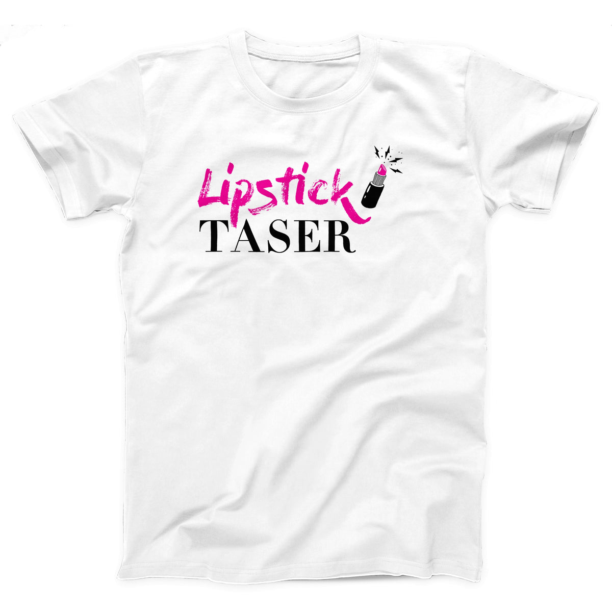 Lipstick Taser Adult Unisex T-Shirt - Twisted Gorilla