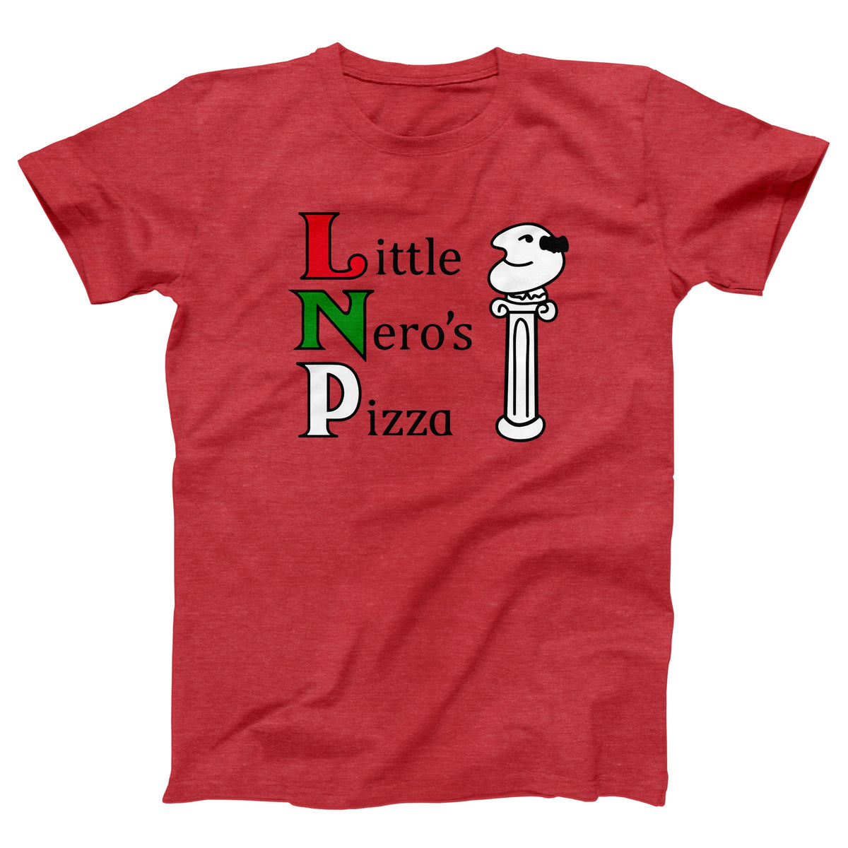 Little Nero's Pizza Adult Unisex T-Shirt Twisted Gorilla