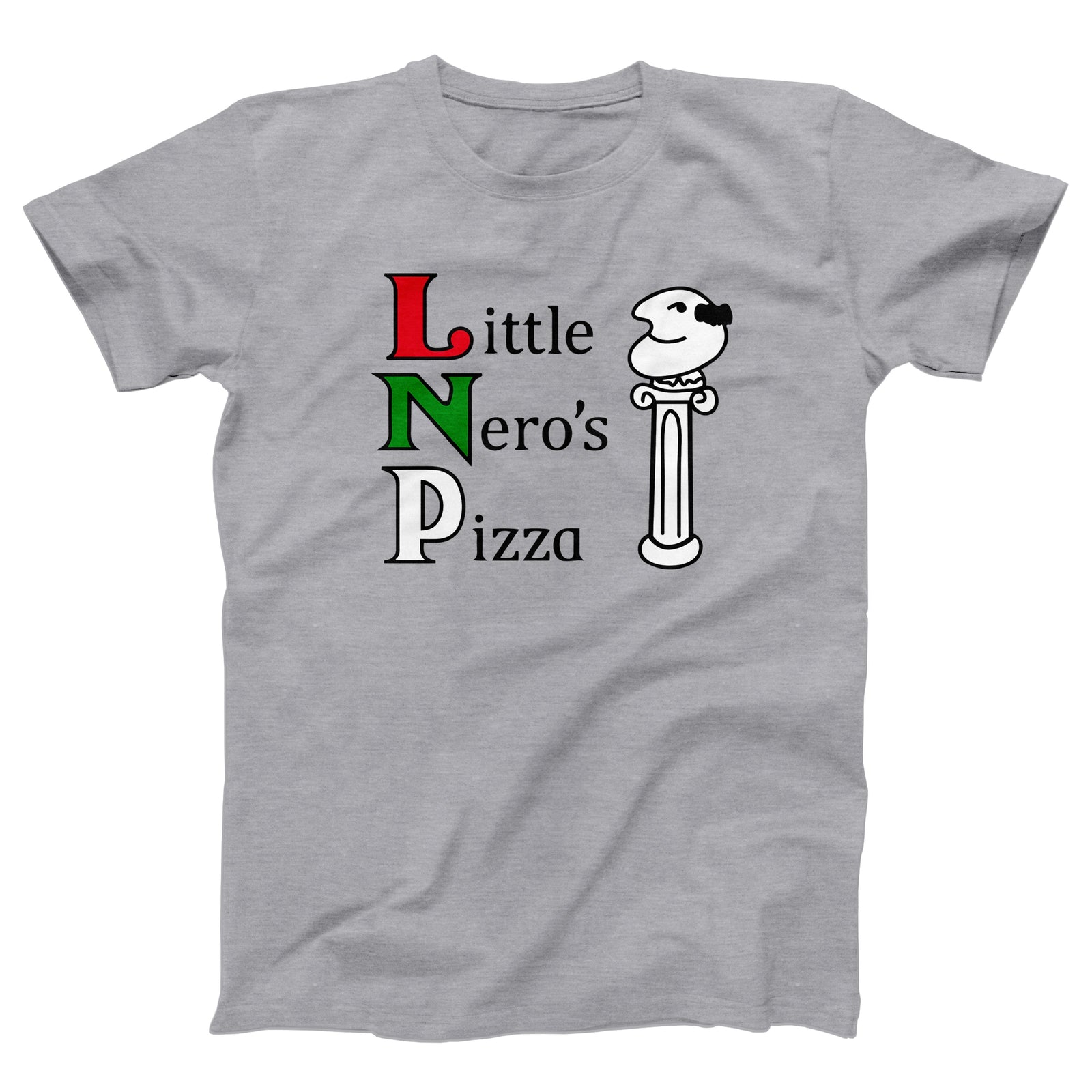 Little Nero's Pizza Adult Unisex T-Shirt Twisted Gorilla