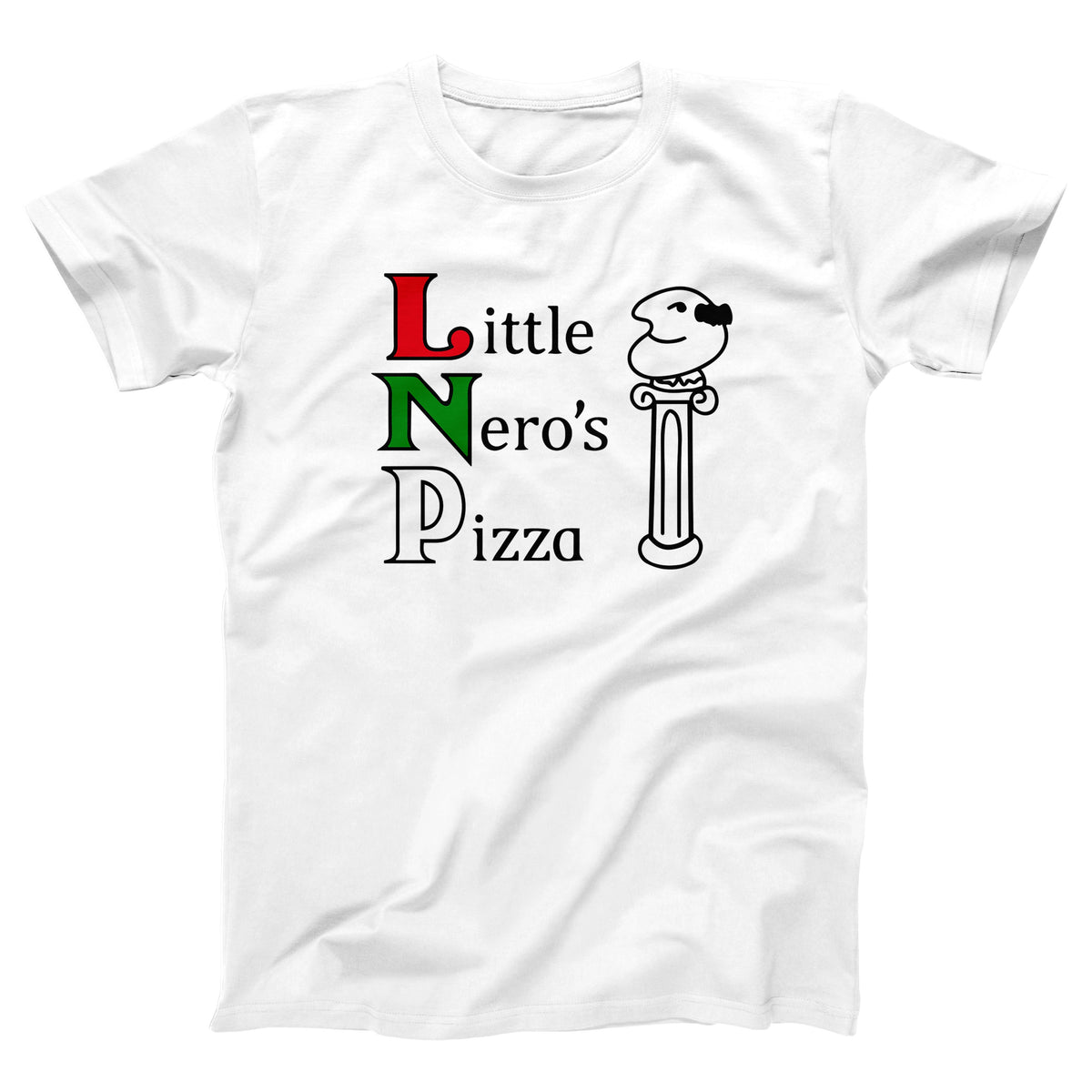 Little Nero's Pizza Adult Unisex T-Shirt - Twisted Gorilla