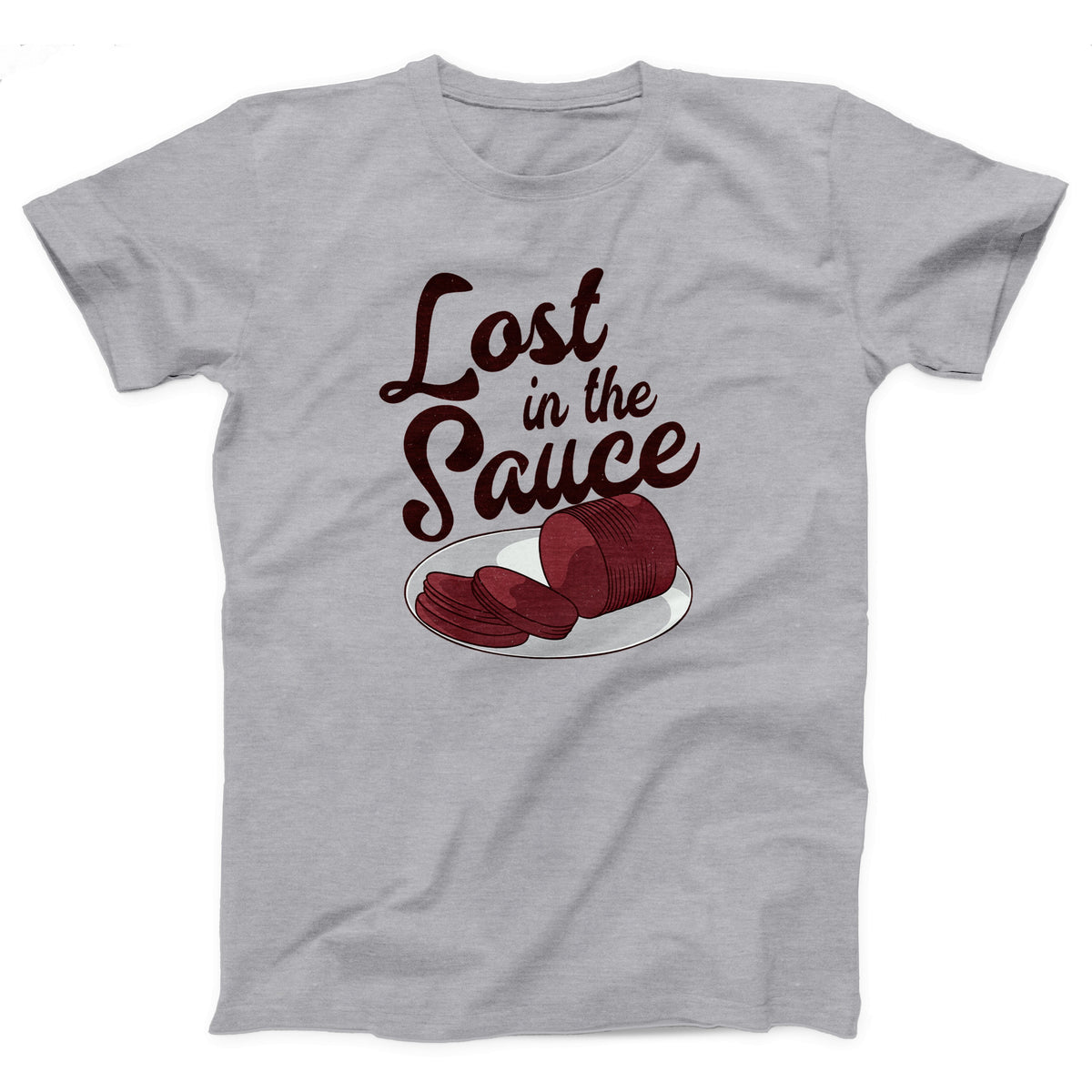 Lost in the Sauce Adult Unisex T-Shirt - Twisted Gorilla
