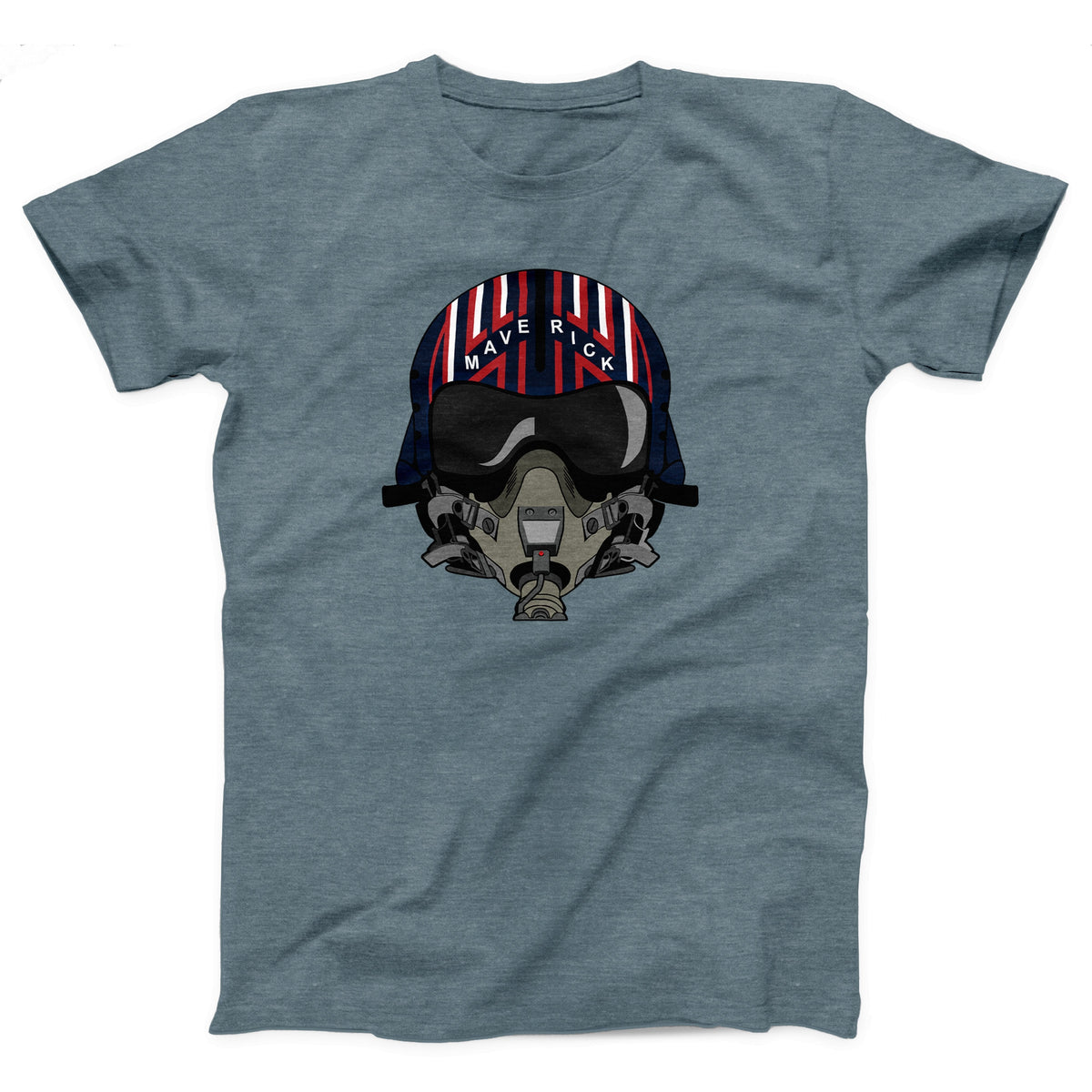 Maverick Helmet Adult Unisex T-Shirt Twisted Gorilla