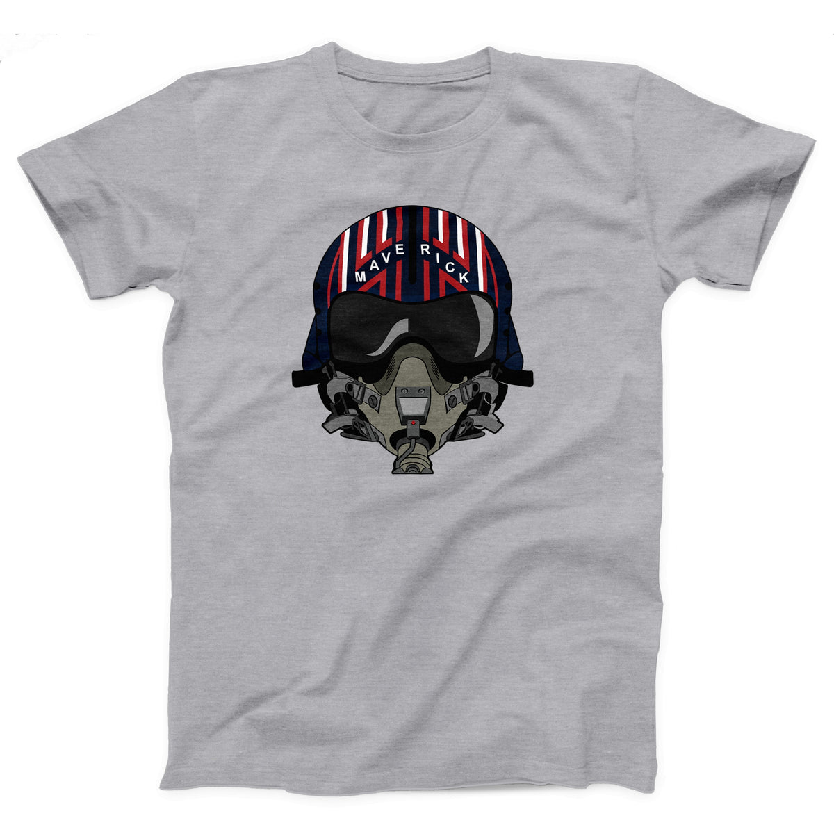 Maverick Helmet Adult Unisex T-Shirt Twisted Gorilla