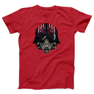 Maverick Helmet Adult Unisex T-Shirt Twisted Gorilla