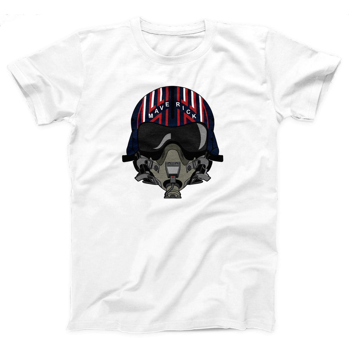 Maverick Helmet Adult Unisex T-Shirt Twisted Gorilla