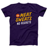 Meat Sweats No Regrets Adult Unisex T-Shirt - Twisted Gorilla