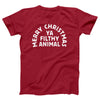 Merry Christmas Ya Filthy Animal Adult Unisex T-Shirt - Twisted Gorilla