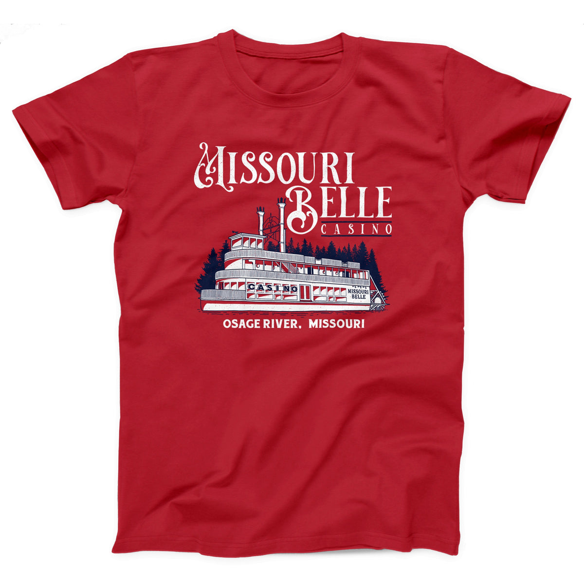 Missouri Belle Casino Adult Unisex T-Shirt Twisted Gorilla