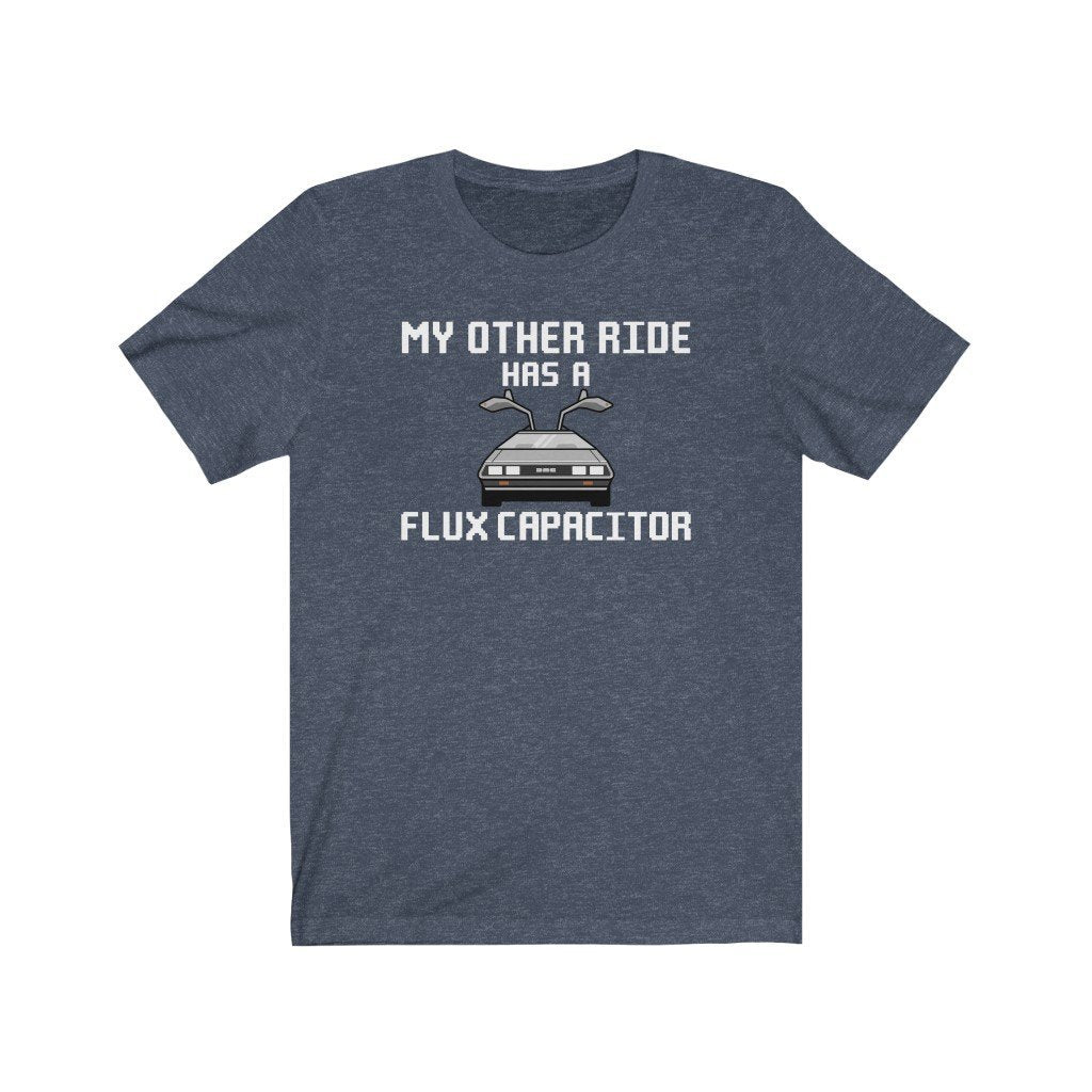 My Other Car Has A Flux Capacitor Adult Unisex T-Shirt - Twisted Gorilla