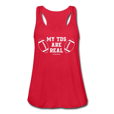 My TDs Are Real Women's Flowy Tank Top - Twisted Gorilla