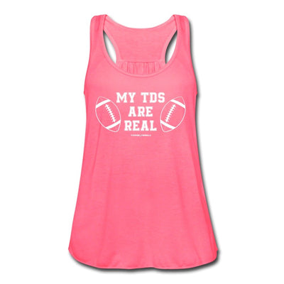 My TDs Are Real Women's Flowy Tank Top - Twisted Gorilla