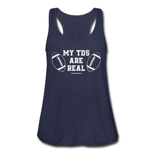 My TDs Are Real Women's Flowy Tank Top - Twisted Gorilla