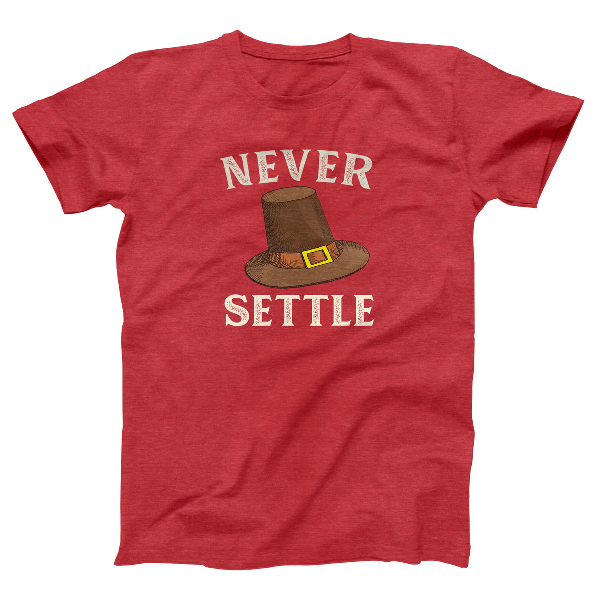 Never Settle Adult Unisex T-Shirt Twisted Gorilla