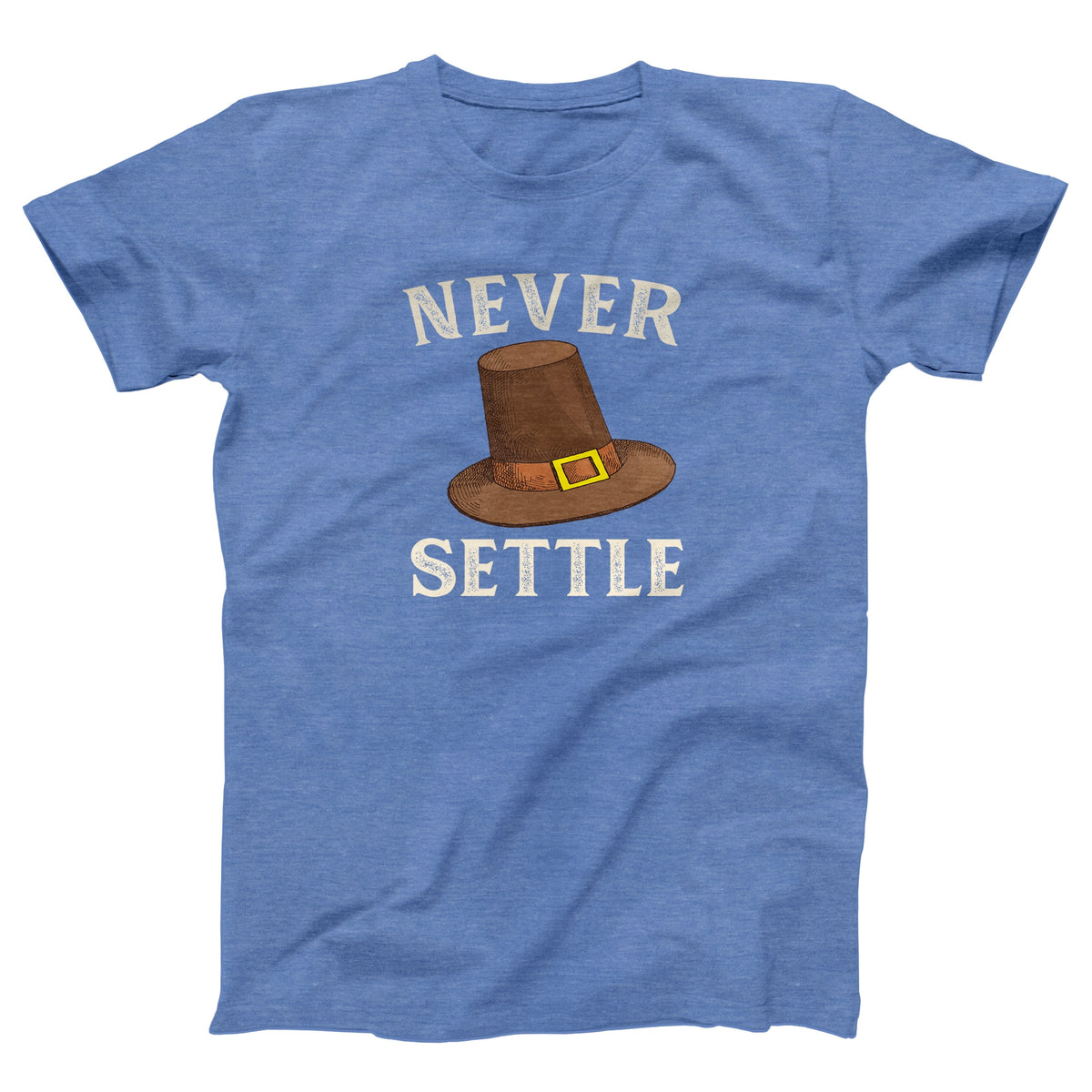 Never Settle Adult Unisex T-Shirt Twisted Gorilla