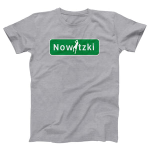 Nowitzki Way Adult Unisex T-Shirt - Twisted Gorilla