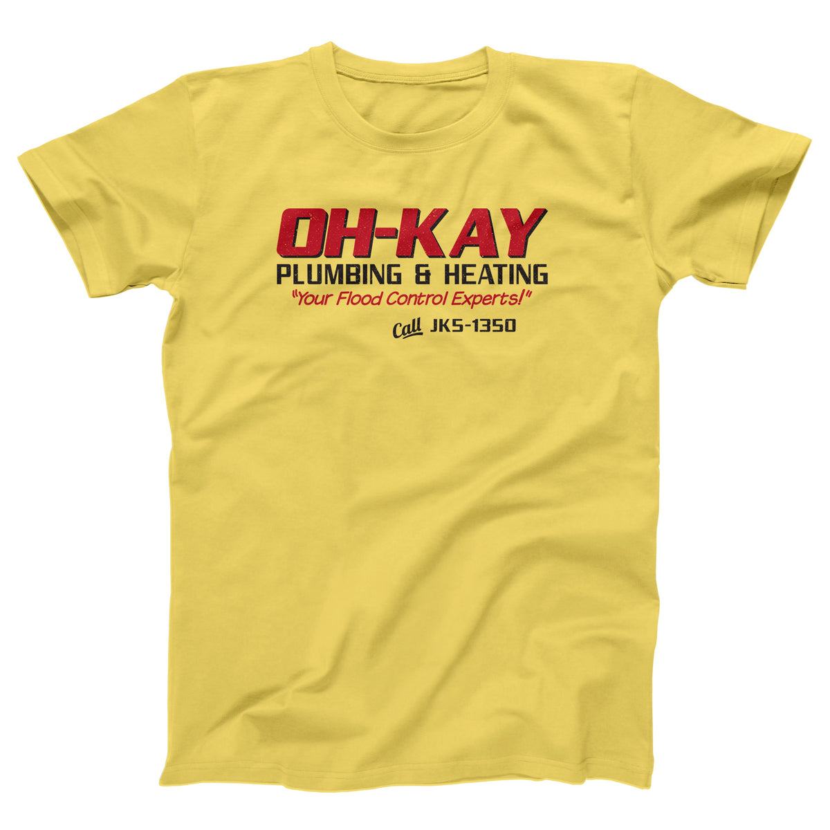 Oh-Kay Plumbing & Heating Adult Unisex T-Shirt - Twisted Gorilla