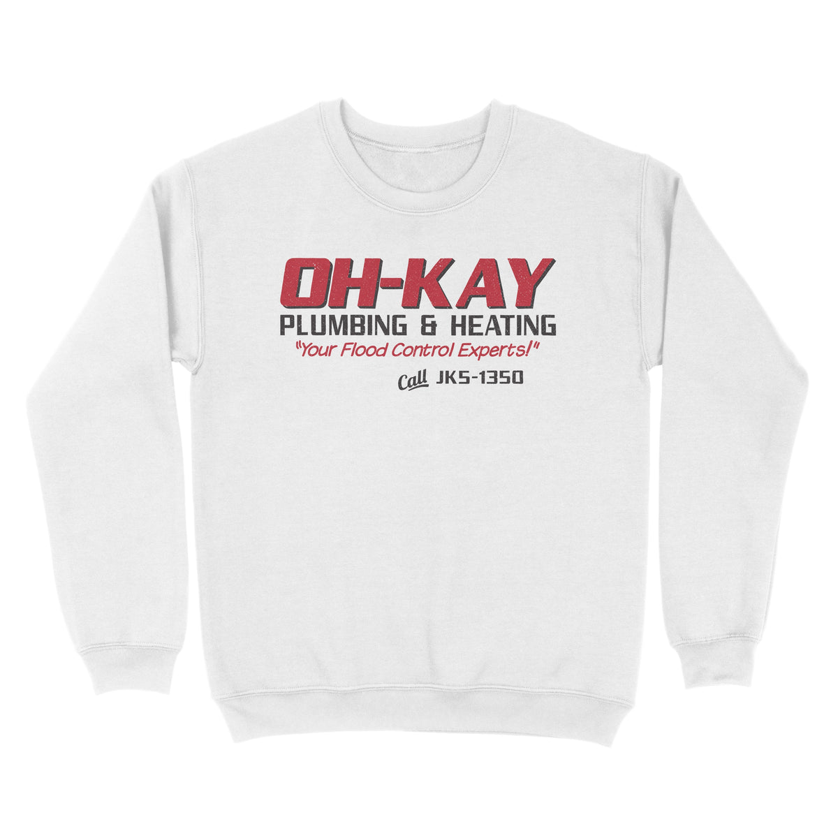 Oh-Kay Plumbing & Heating Ugly Sweater - Twisted Gorilla