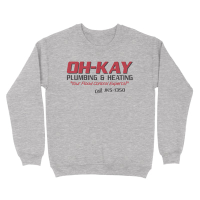Oh-Kay Plumbing & Heating Ugly Sweater - Twisted Gorilla