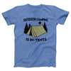 Outdoor Camping Is In-Tents Adult Unisex T-Shirt - Twisted Gorilla