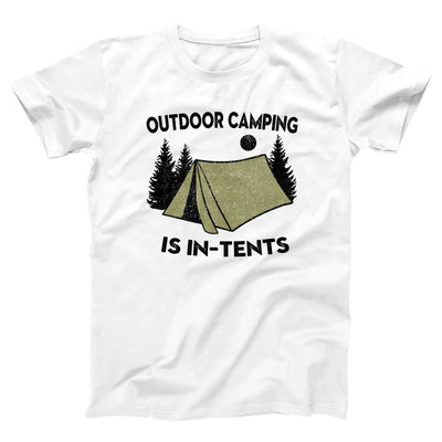 Outdoor Camping Is In-Tents Adult Unisex T-Shirt - Twisted Gorilla