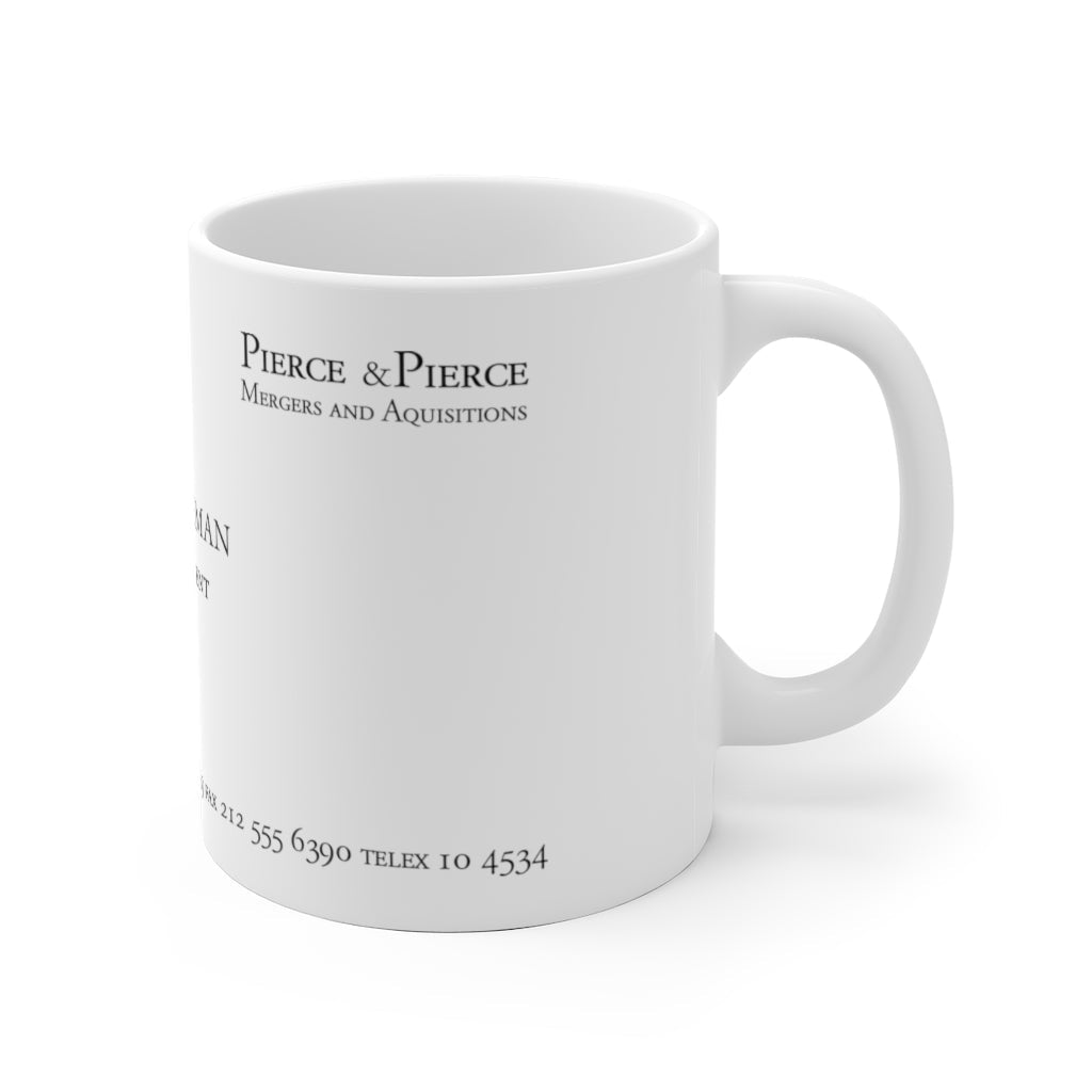 Patrick Bateman Business Card Coffee Mug - Twisted Gorilla