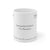 Patrick Bateman Business Card Coffee Mug - Twisted Gorilla