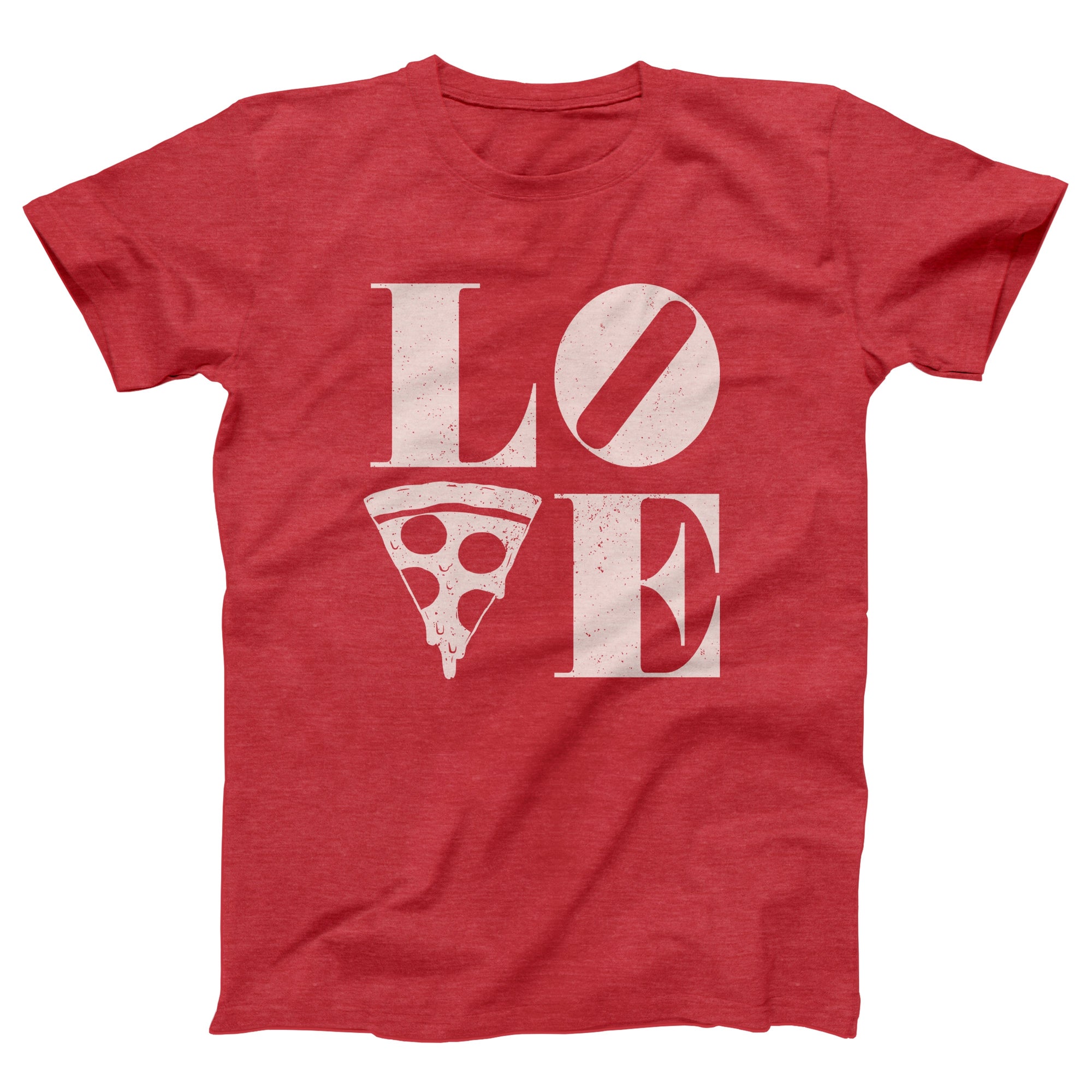 Pizza Love Adult Unisex T-Shirt - Twisted Gorilla