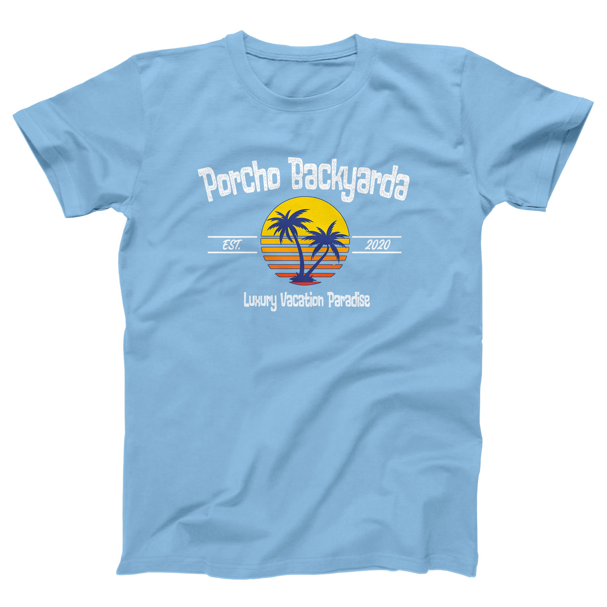 Porcho Backyarda Adult Unisex T-Shirt - Twisted Gorilla