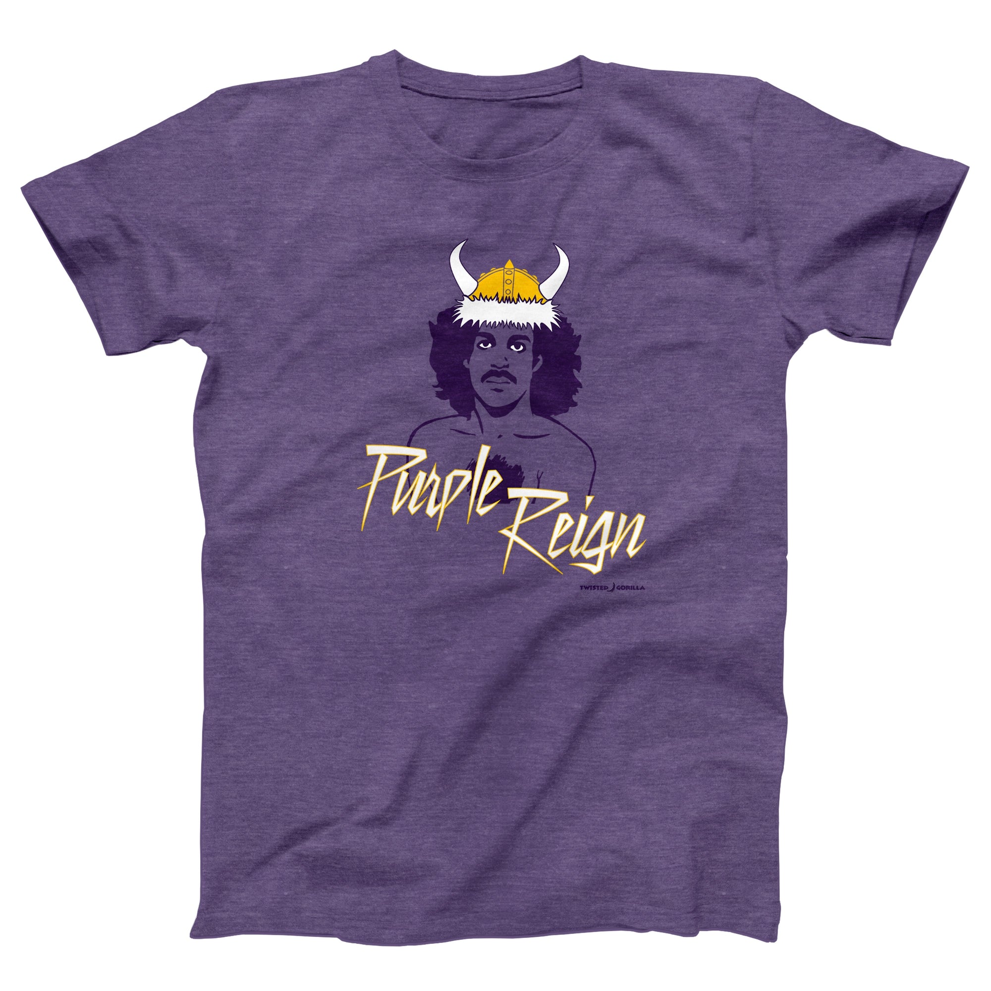 Purple Reign Adult Unisex T-Shirt - Twisted Gorilla
