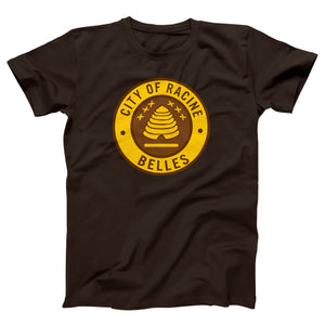 Racine Belles Adult Unisex T-Shirt - Twisted Gorilla