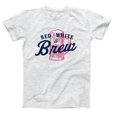 Red White and Brew Adult Unisex T-Shirt - Twisted Gorilla
