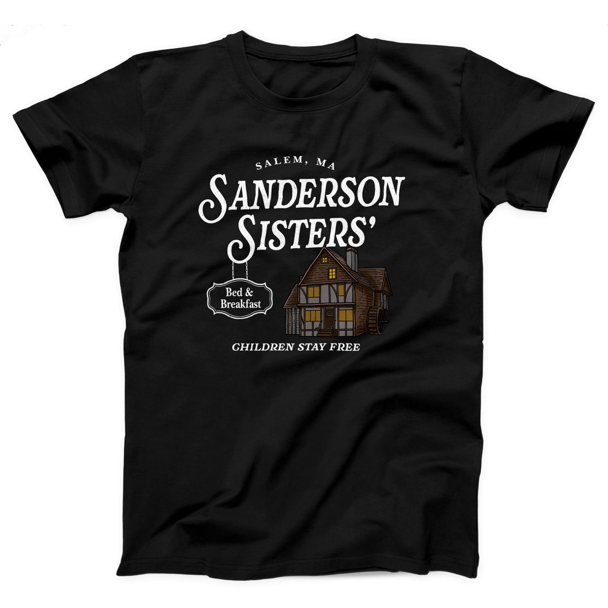 Sanderson Sisters' Bed & Breakfast Adult Unisex T-Shirt - Twisted Gorilla