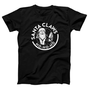Santa Claws Adult Unisex T-Shirt - Twisted Gorilla