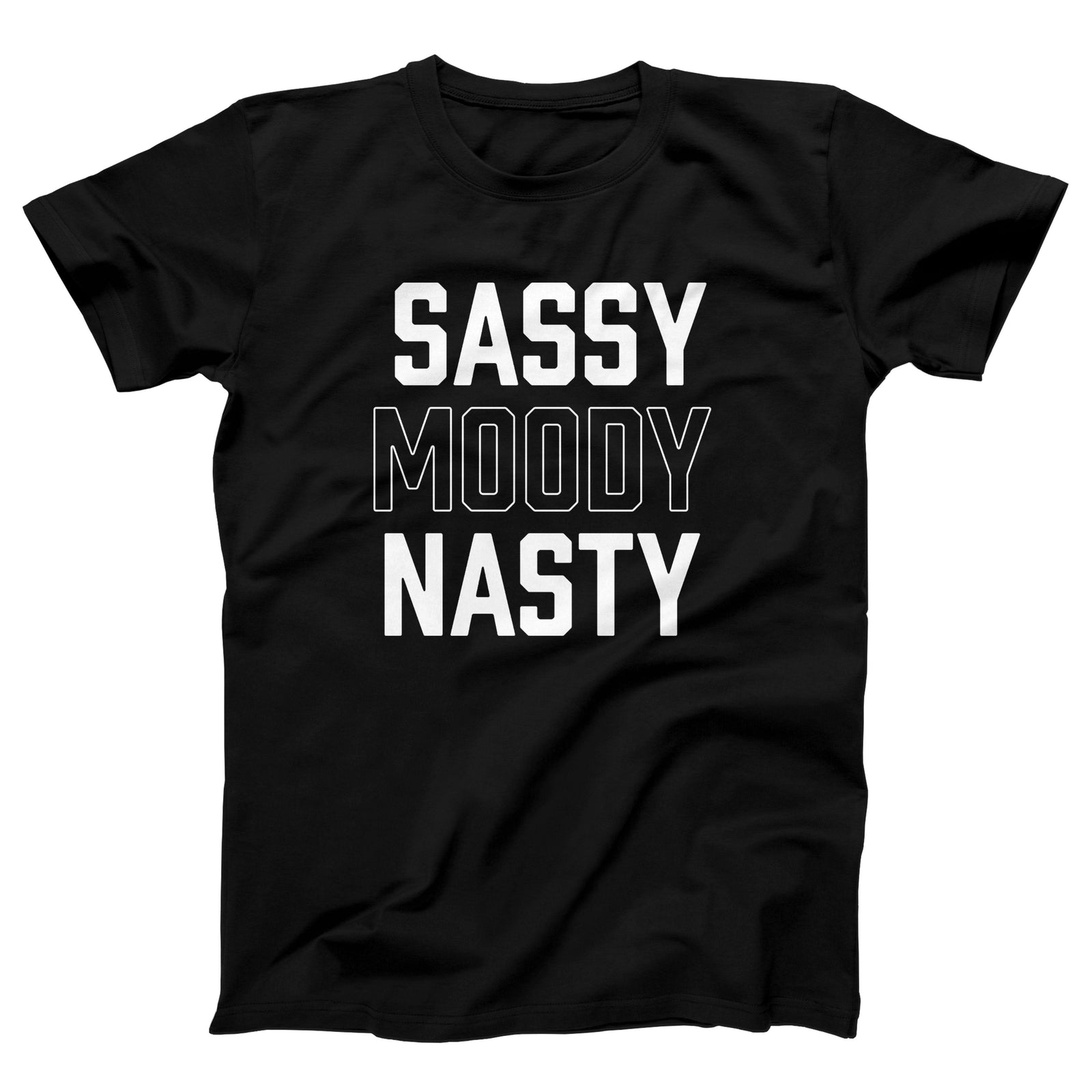 Sassy Moody Nasty Adult Unisex T-Shirt Twisted Gorilla