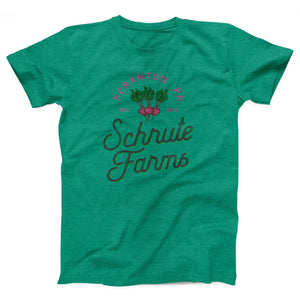 Schrute Farms Adult Unisex T-Shirt - Twisted Gorilla