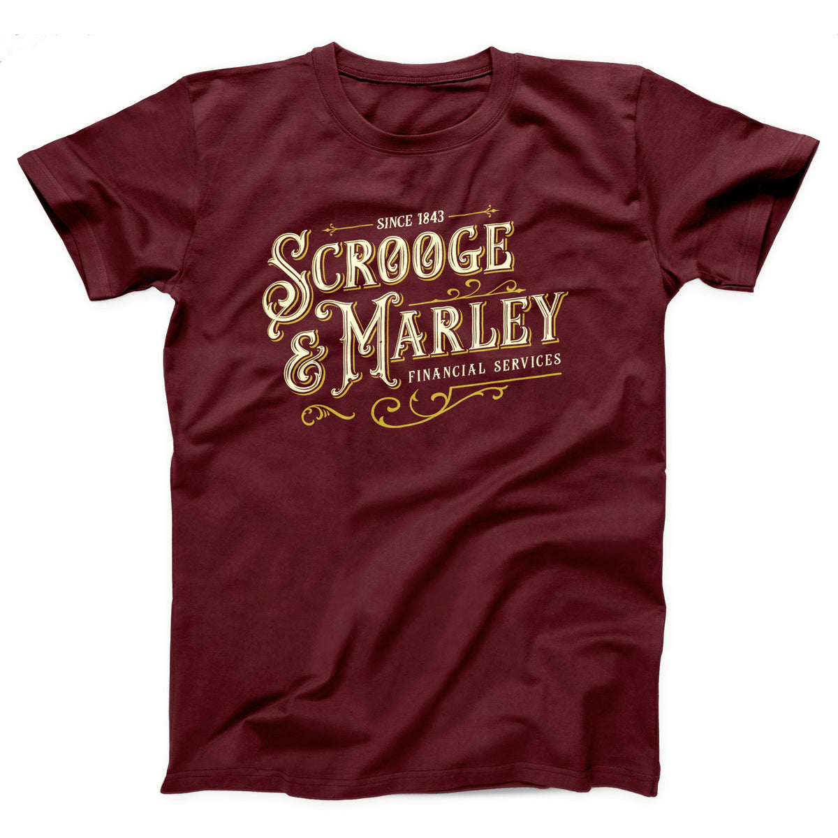 Scrooge & Marley Financial Services Adult Unisex T-Shirt - Twisted Gorilla