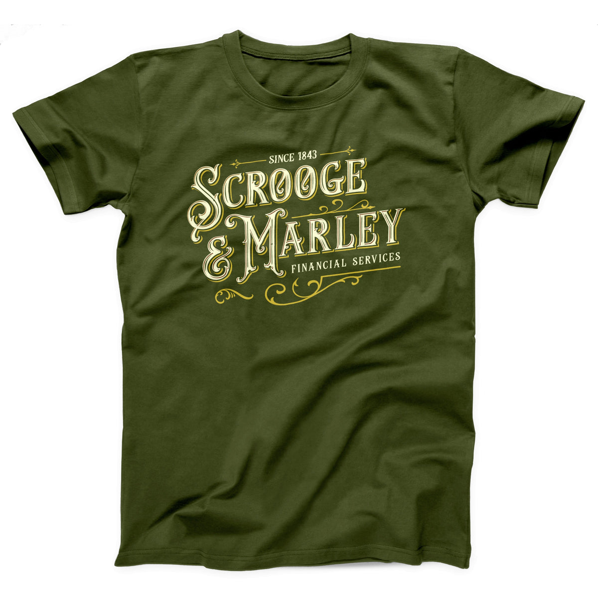 Scrooge & Marley Financial Services Adult Unisex T-Shirt - Twisted Gorilla