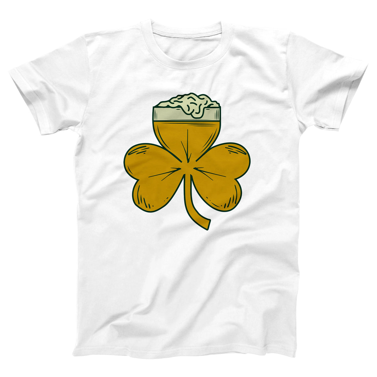 Shamrock Beer Adult Unisex T-Shirt - Twisted Gorilla